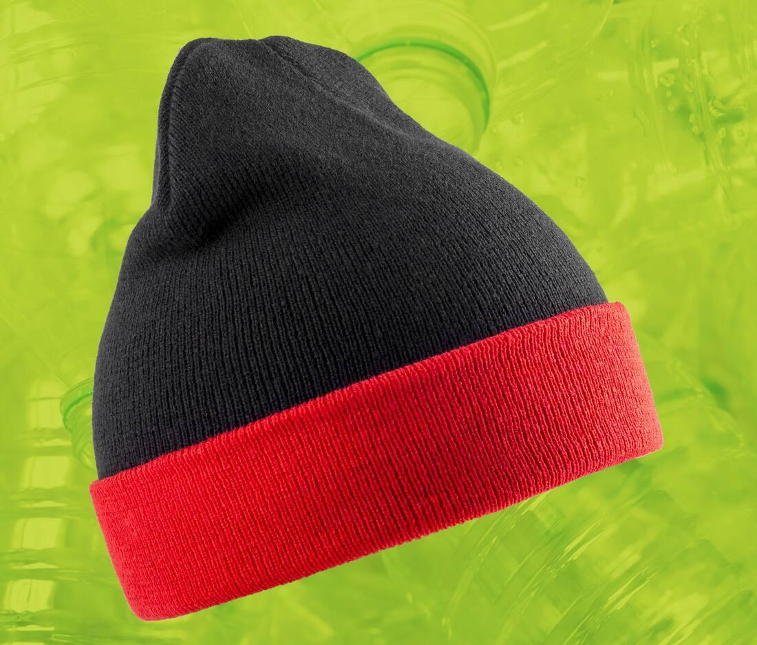 Result Recycled Black Compass Beanie