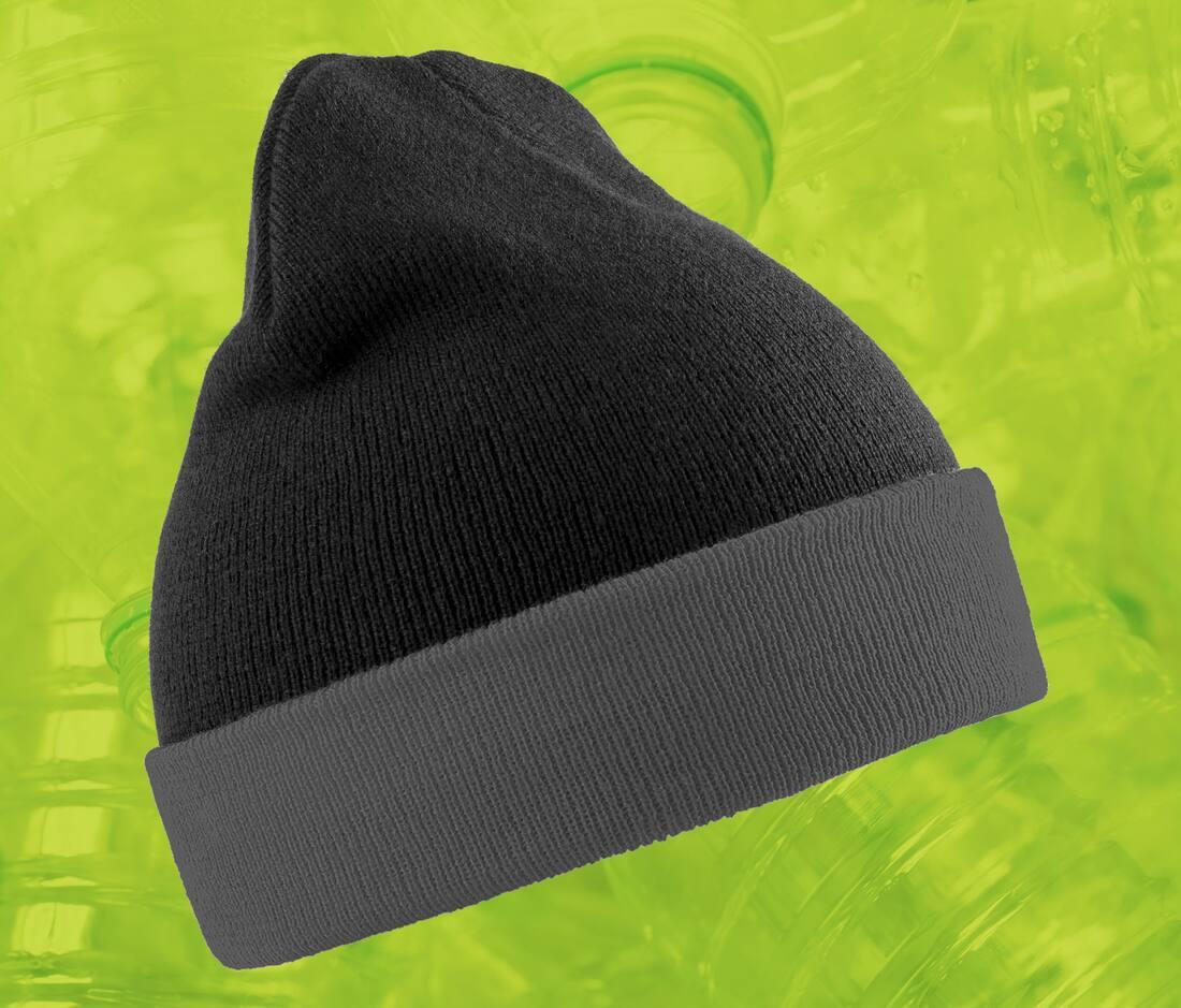 Result Recycled Black Compass Beanie