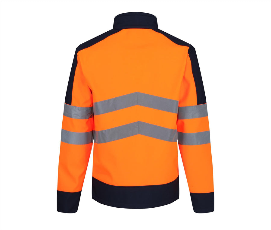 Hi-vis Pro Two Tone 3 Layer Softshell