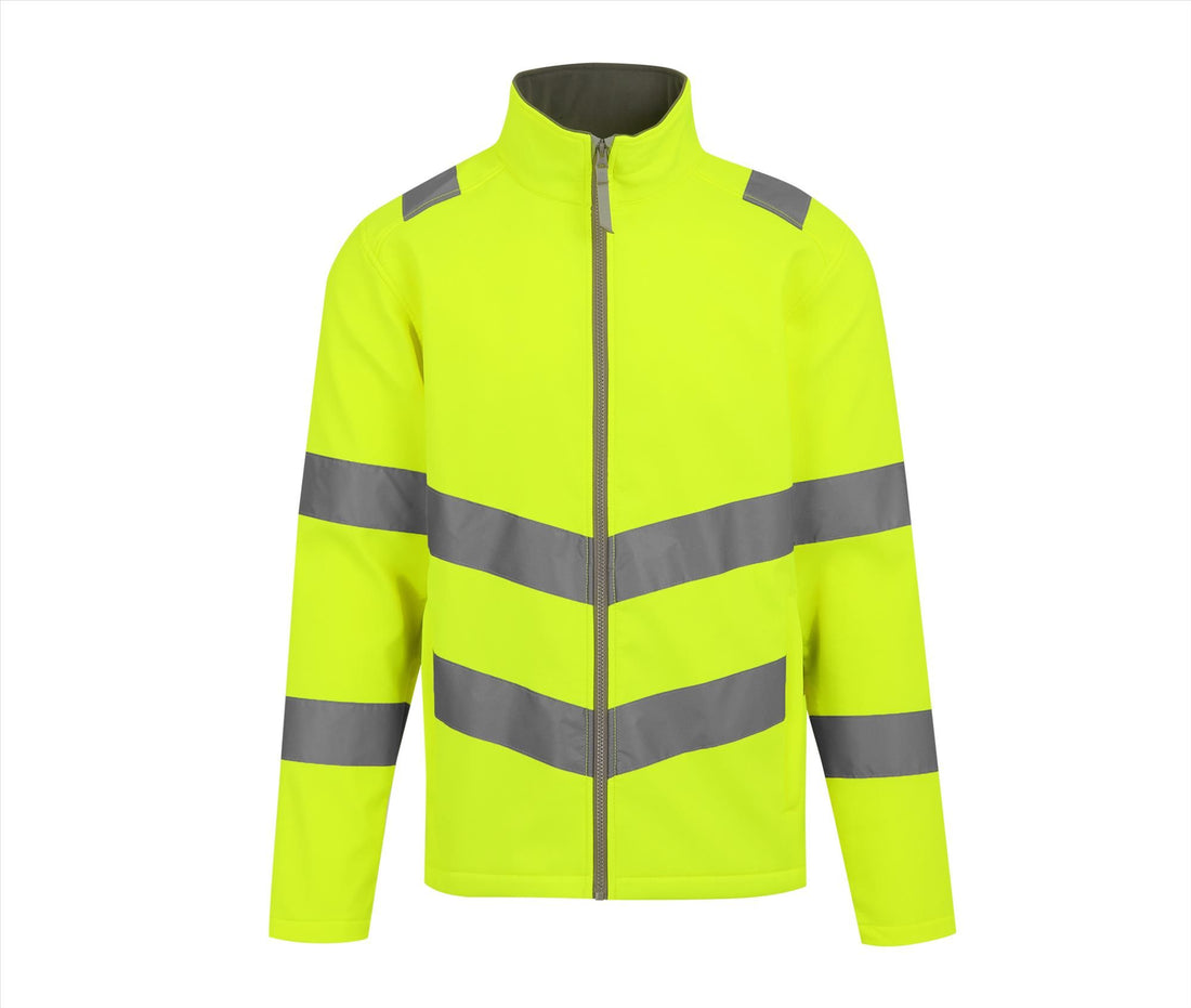 Regatta Hi-vis Pro Contract Ablaze 2 Layer Softshell Jacket (class 3)