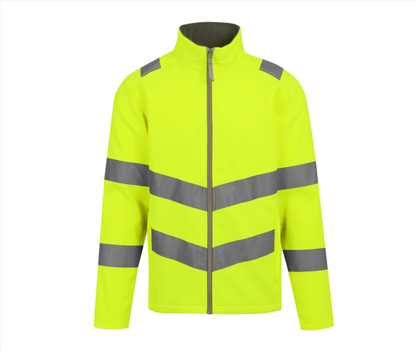 Regatta Hi-vis Pro Contract Ablaze 2 Layer Softshell Jacket (class 3)