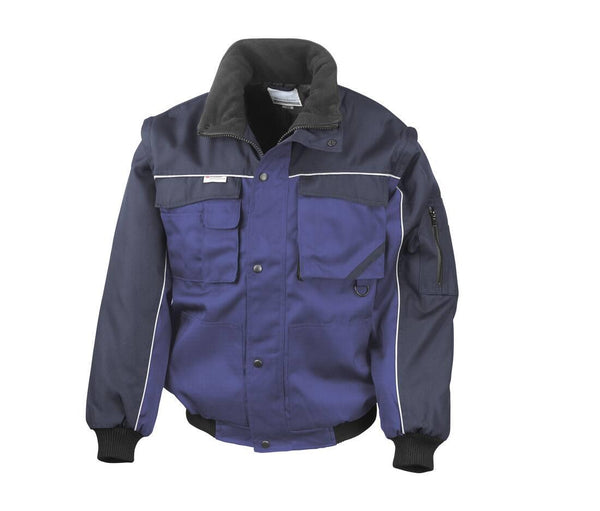 Result Zip Sleeve Heavy Duty Jacket