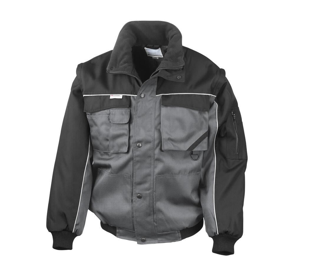 Result Zip Sleeve Heavy Duty Jacket