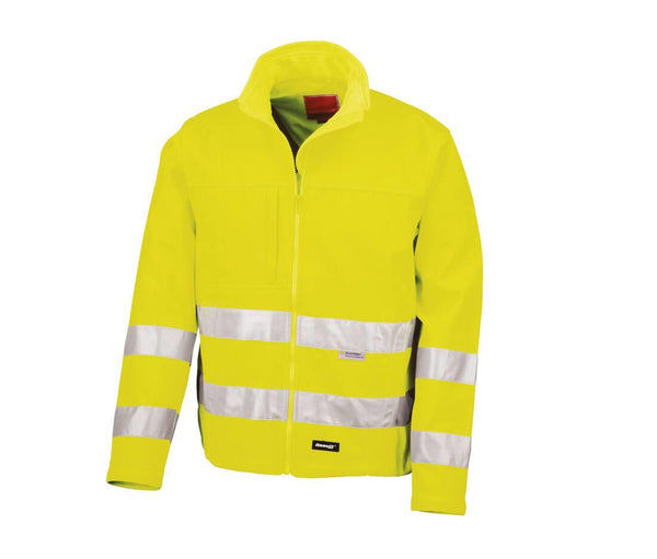 Result Hi-vis Safety Softshell Jacket
