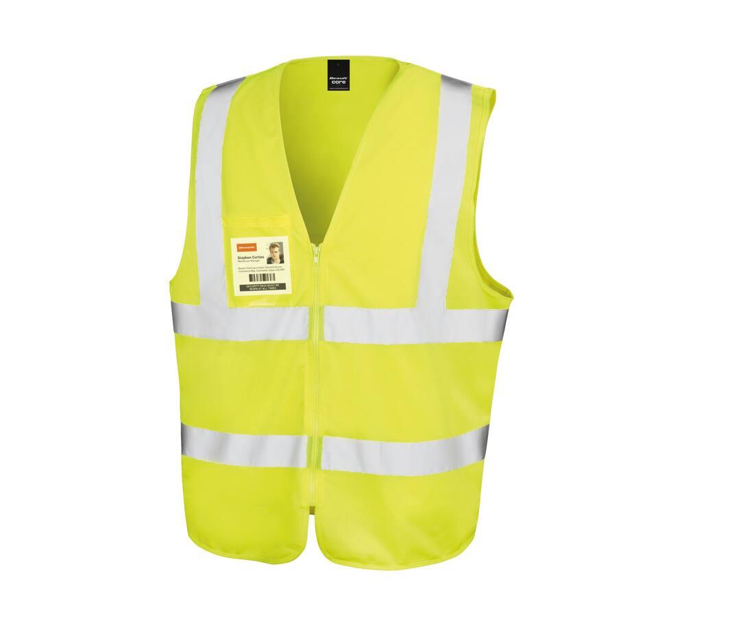 Result Zip I.d Safety Tabard