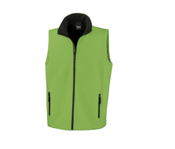Result Mens Printable Softshell Bodywarmer