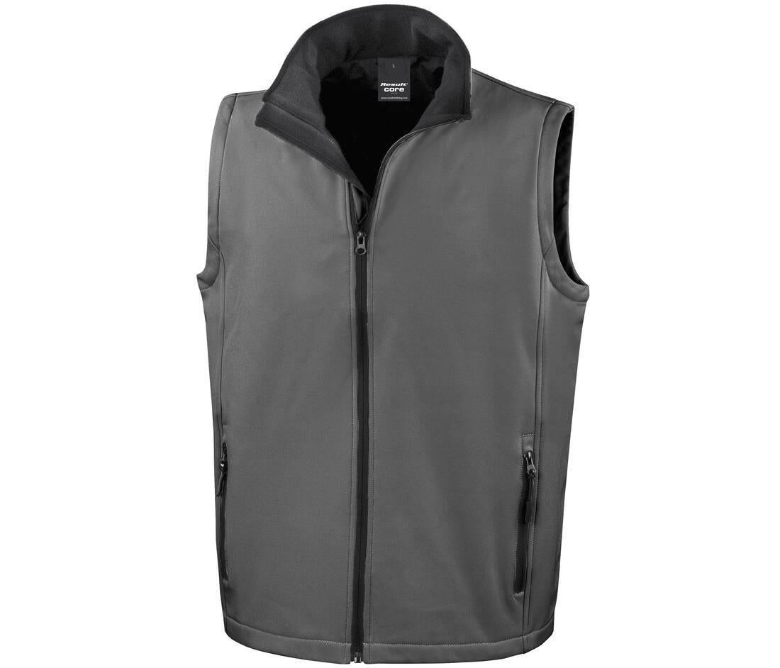 Result Mens Printable Softshell Bodywarmer