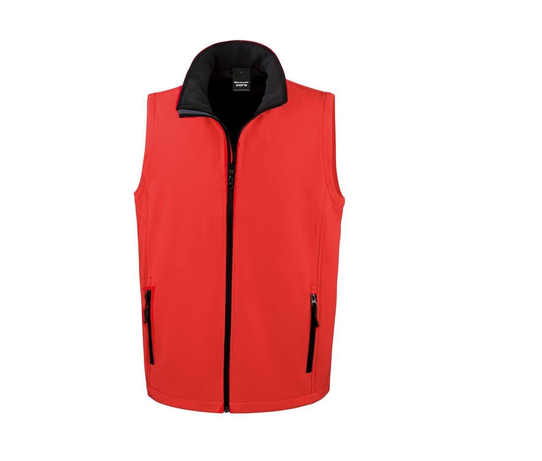 Result Mens Printable Softshell Bodywarmer