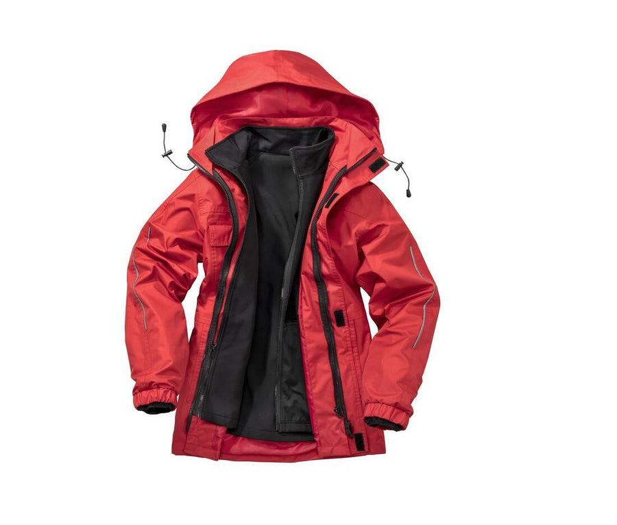 3-in-1 Core Transit Jacket With Printable Softshell Inner