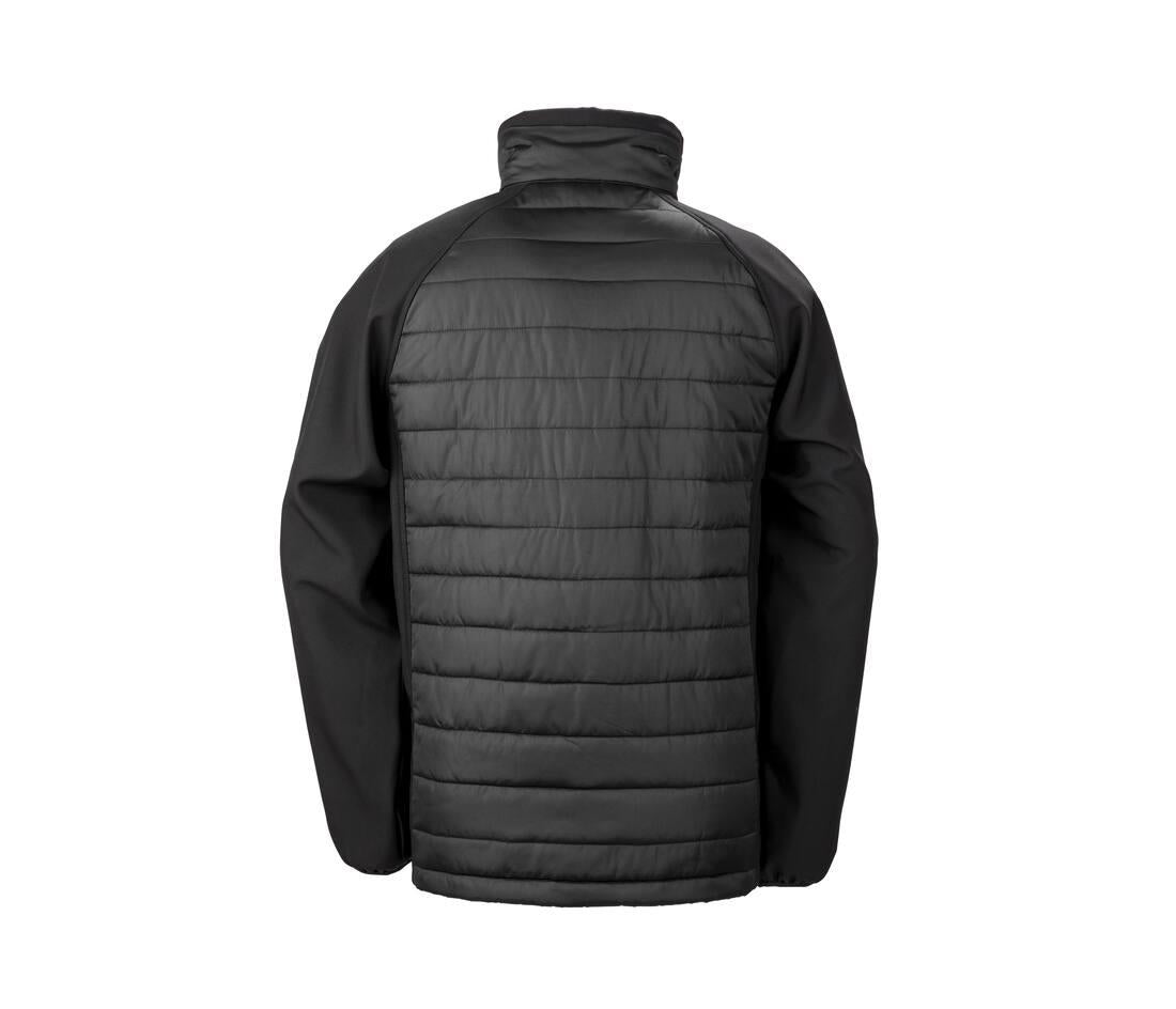 Result Black Compass Padded Softshell Jacket