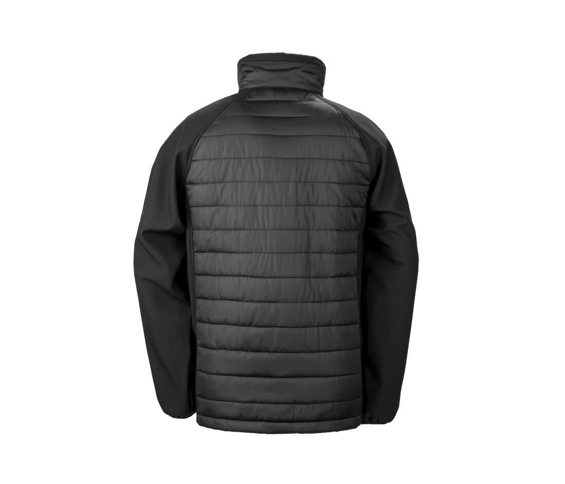 Result Black Compass Padded Softshell Jacket