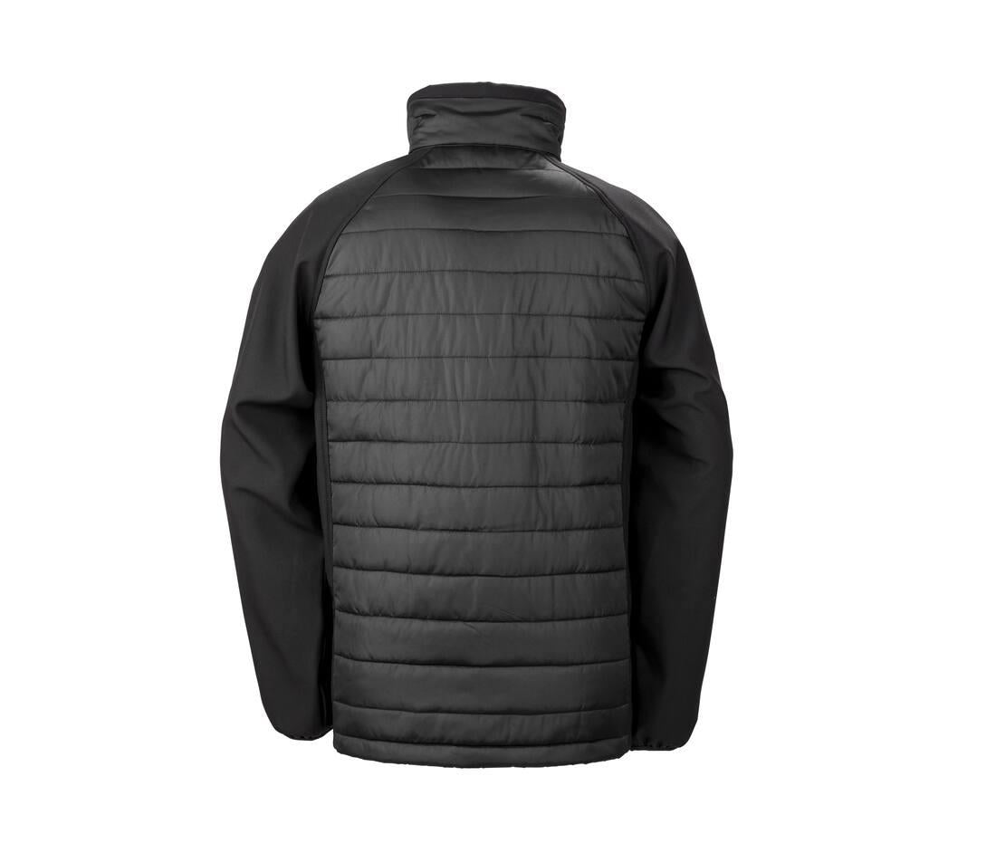Result Black Compass Padded Softshell Jacket
