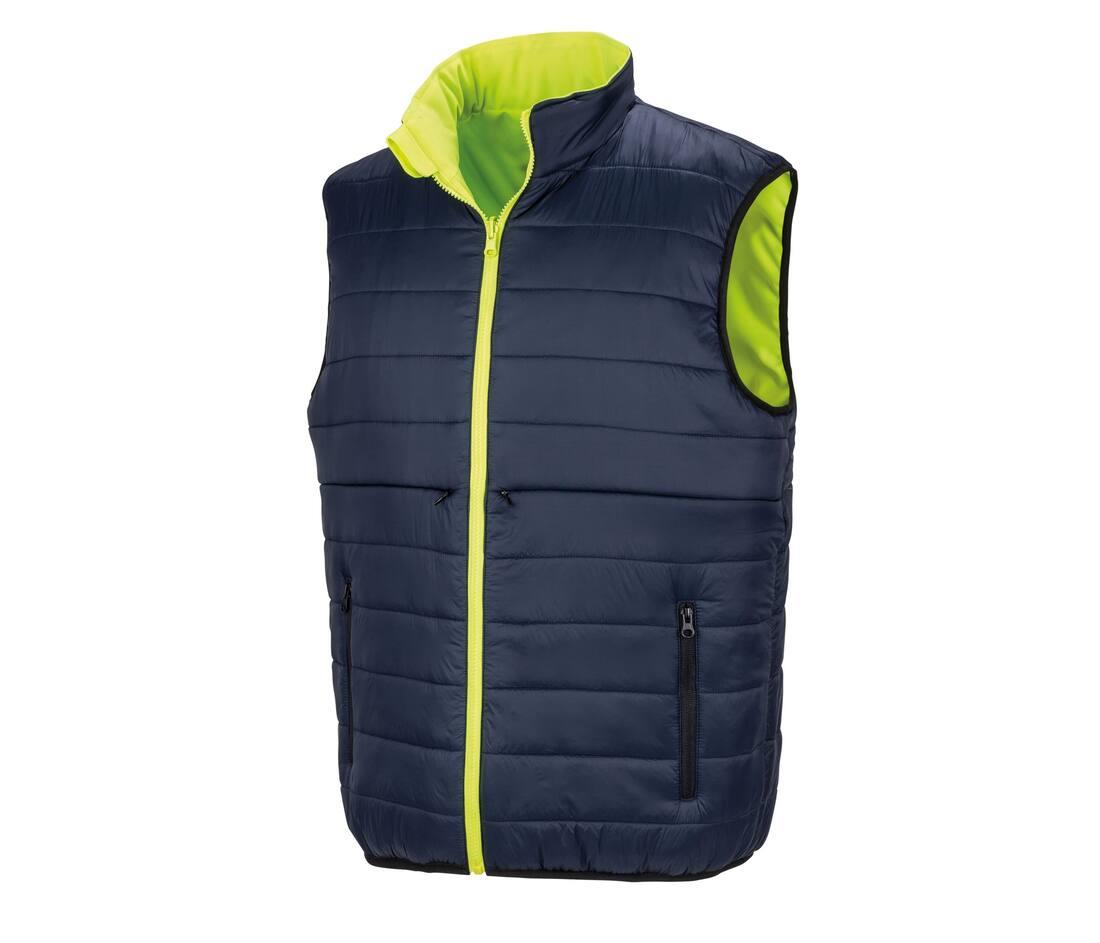 Result Reversible Soft Padded Safety Gilet