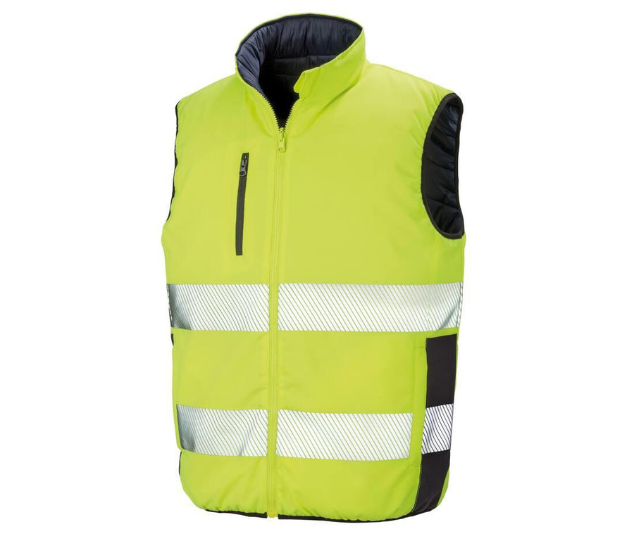 Reversible Soft Padded Safety Gilet