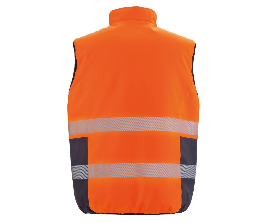 Result Reversible Soft Padded Safety Gilet