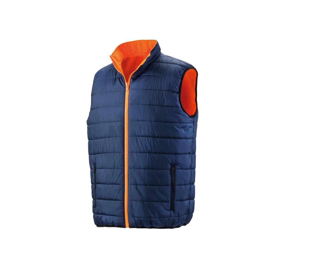 Result Reversible Soft Padded Safety Gilet