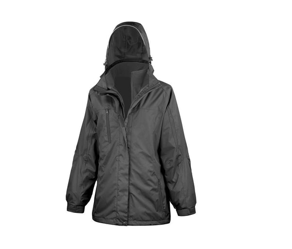Result Womens 3-in-1 Journey Jacket With Softshell Inner
