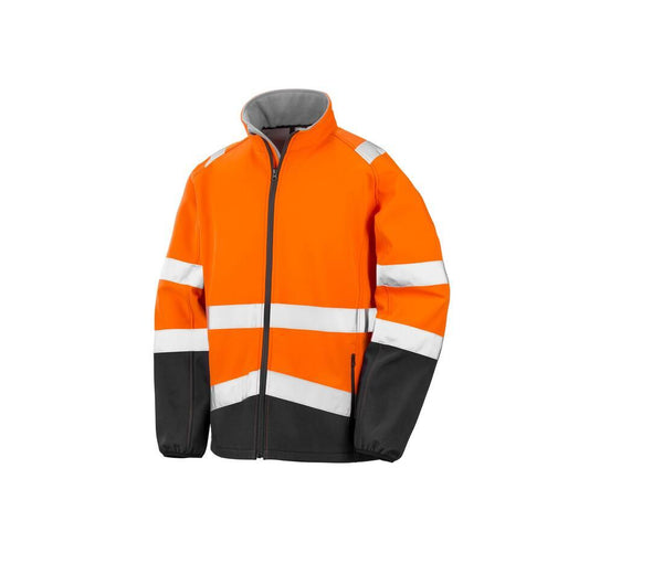 Result Printable Safety Softshell Jacket