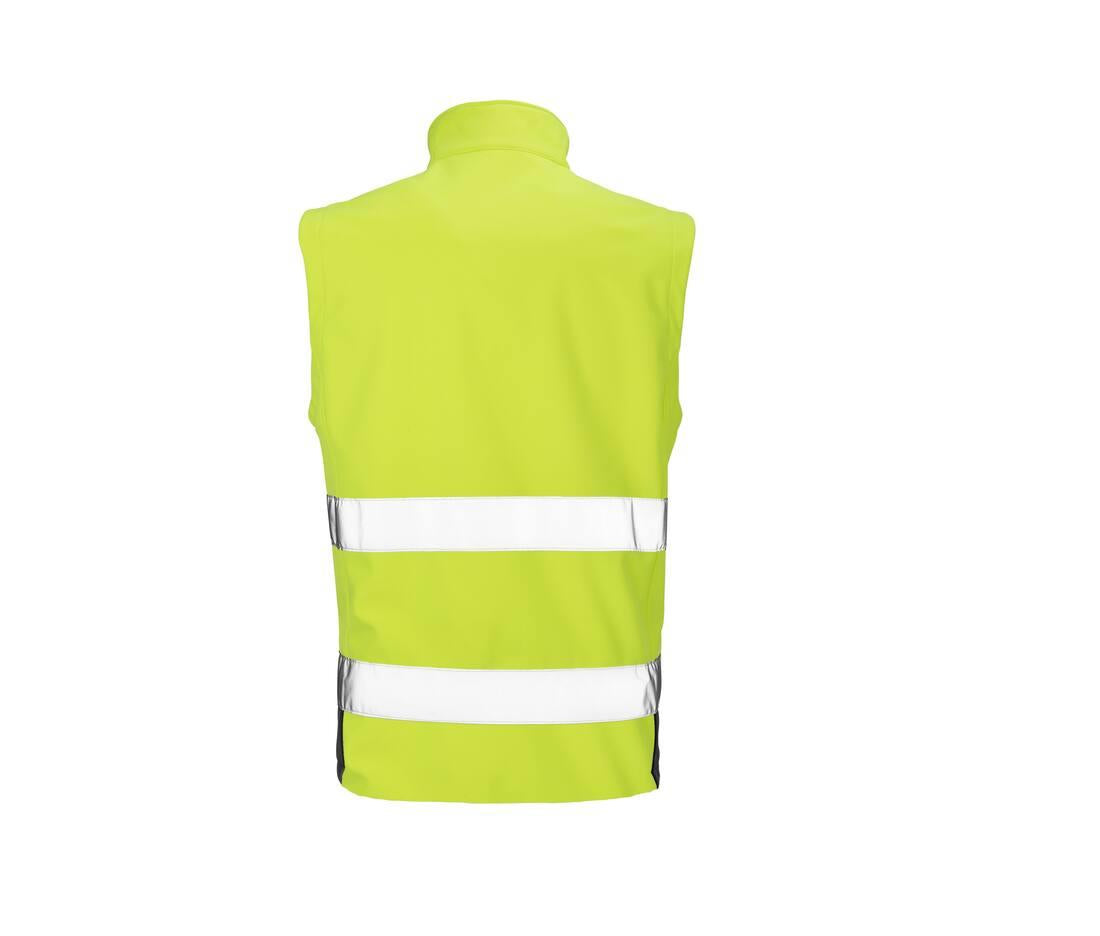 Result Printable Safety Softshell Gilet