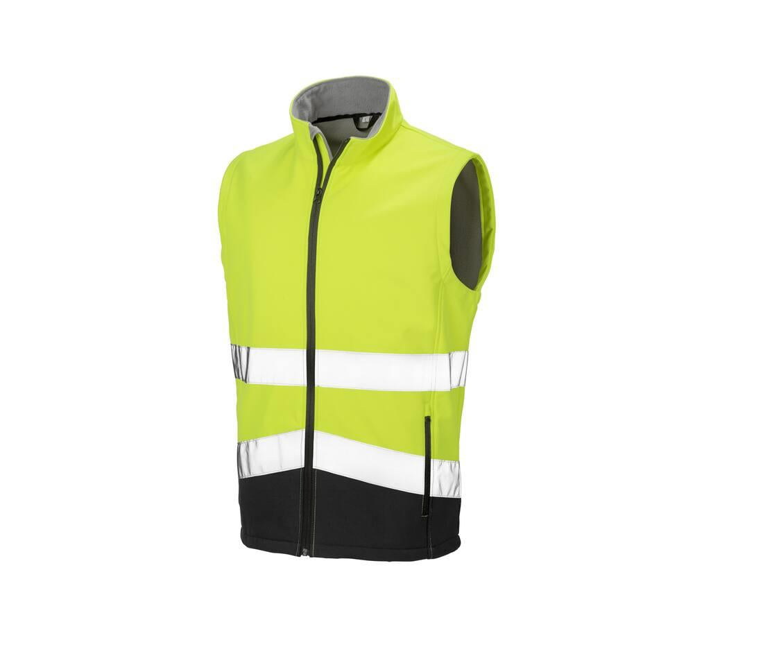 Result Printable Safety Softshell Gilet