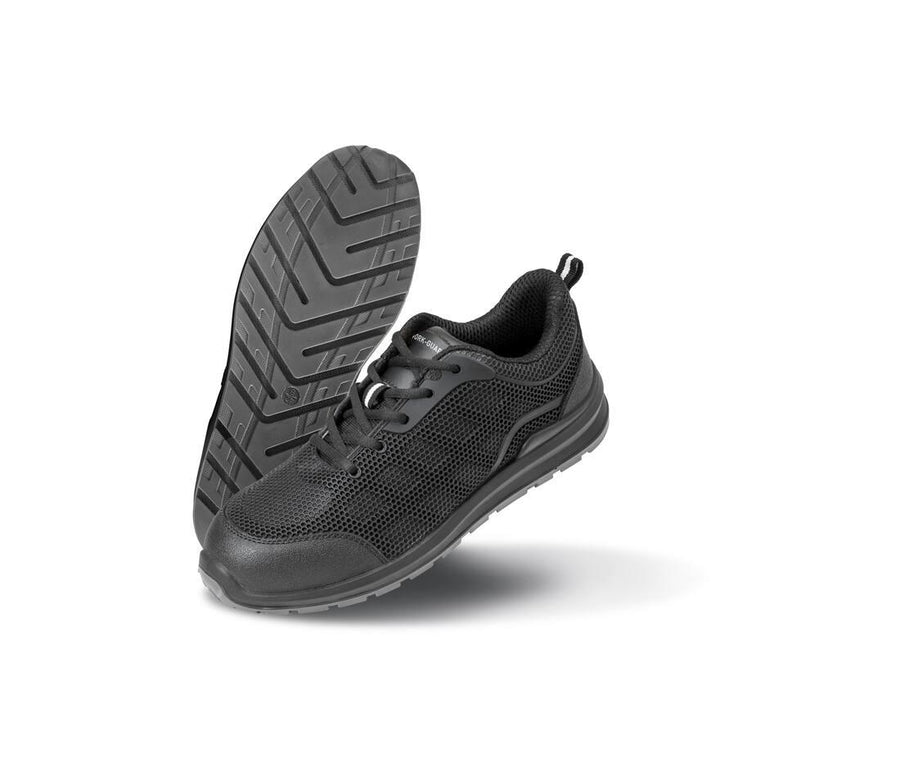 All Black Safety Trainer
