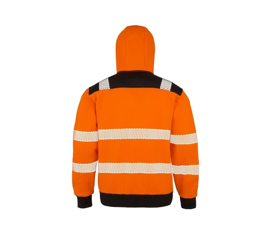 Recycled Robust Zipped Safety Hoody
