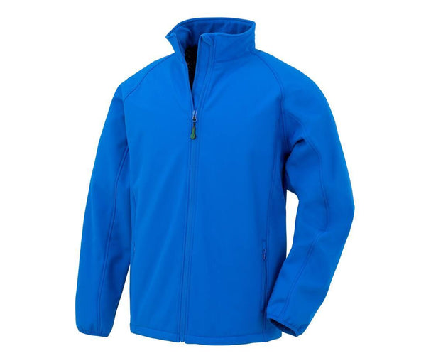 Result Mens Recycled 2-layer Printable Softshell Jacket