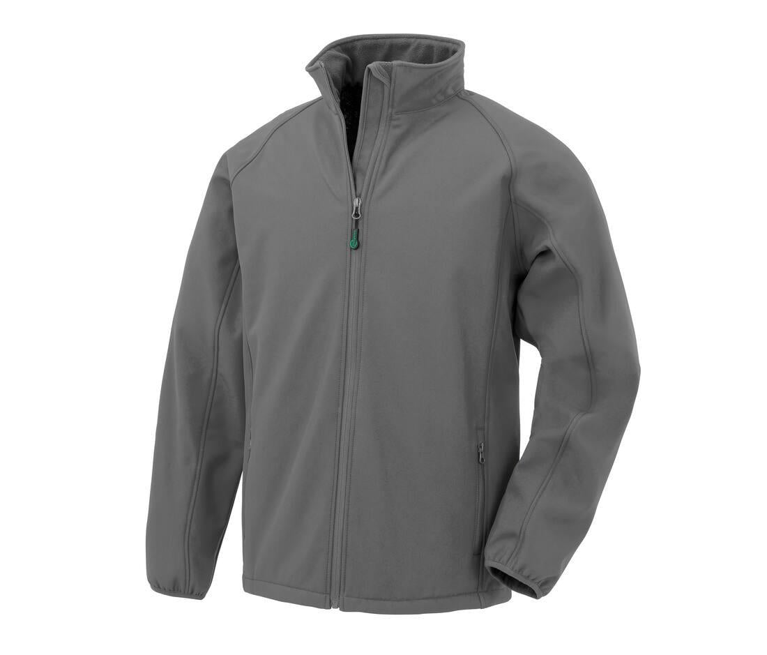 Result Mens Recycled 2-layer Printable Softshell Jacket