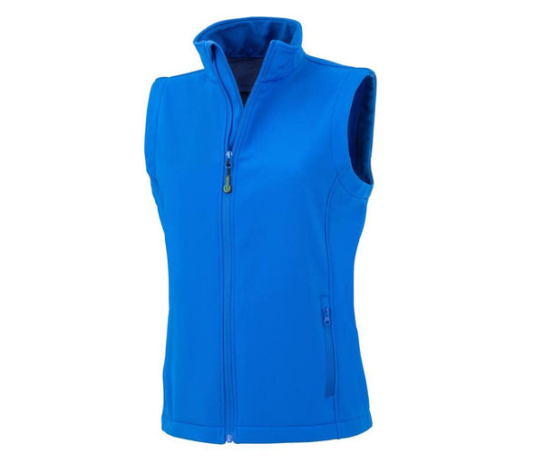 Result Womens Recycled 2-layer Printable Softshell Bodywarmer
