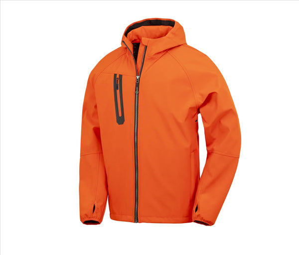 Result 3-layer Recycled Printable Casual Hooded Softshell