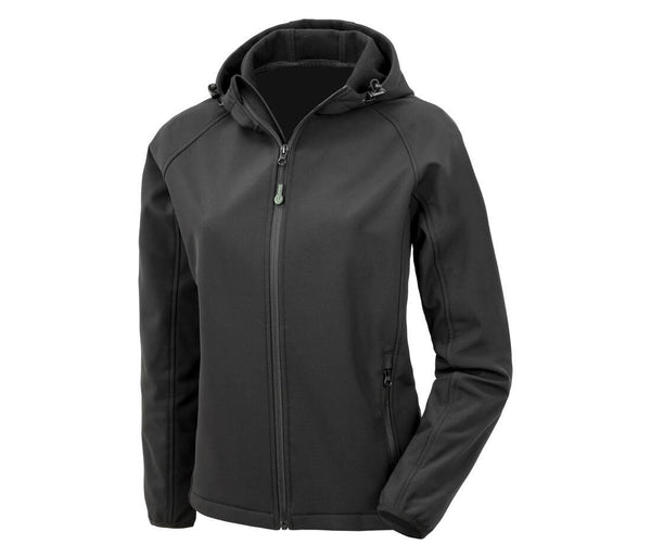 Result Recycled 3-layer Printable Hooded Softshell