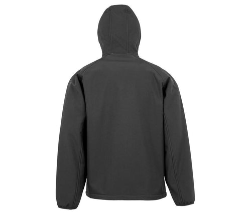 Recycled 3-layer Printable Hooded Softshell