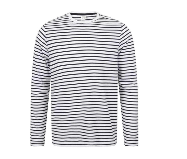 Skinnifit Men Unisex Long Sleeved Striped T