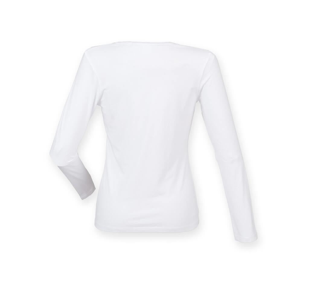 Skinnifit Women Ladies Feel Good Long Sleeved Stretch T