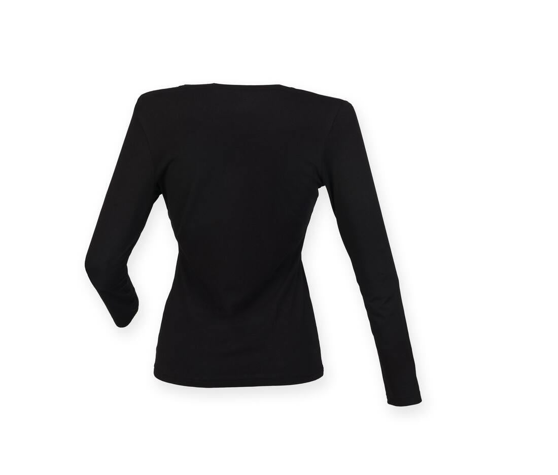 Skinnifit Women Ladies Feel Good Long Sleeved Stretch T