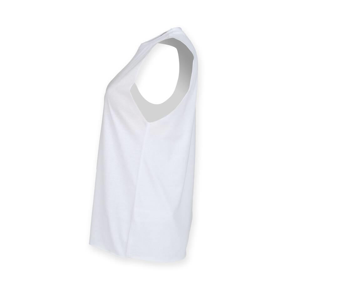 Skinnifit Women Women’s High Neck Slash Armhole Vest