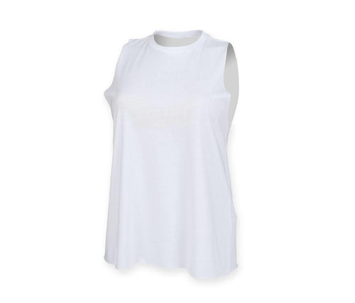 Skinnifit Women Women’s High Neck Slash Armhole Vest
