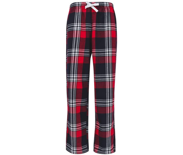 Skinnifit Mini Kids Tartan Lounge Trousers
