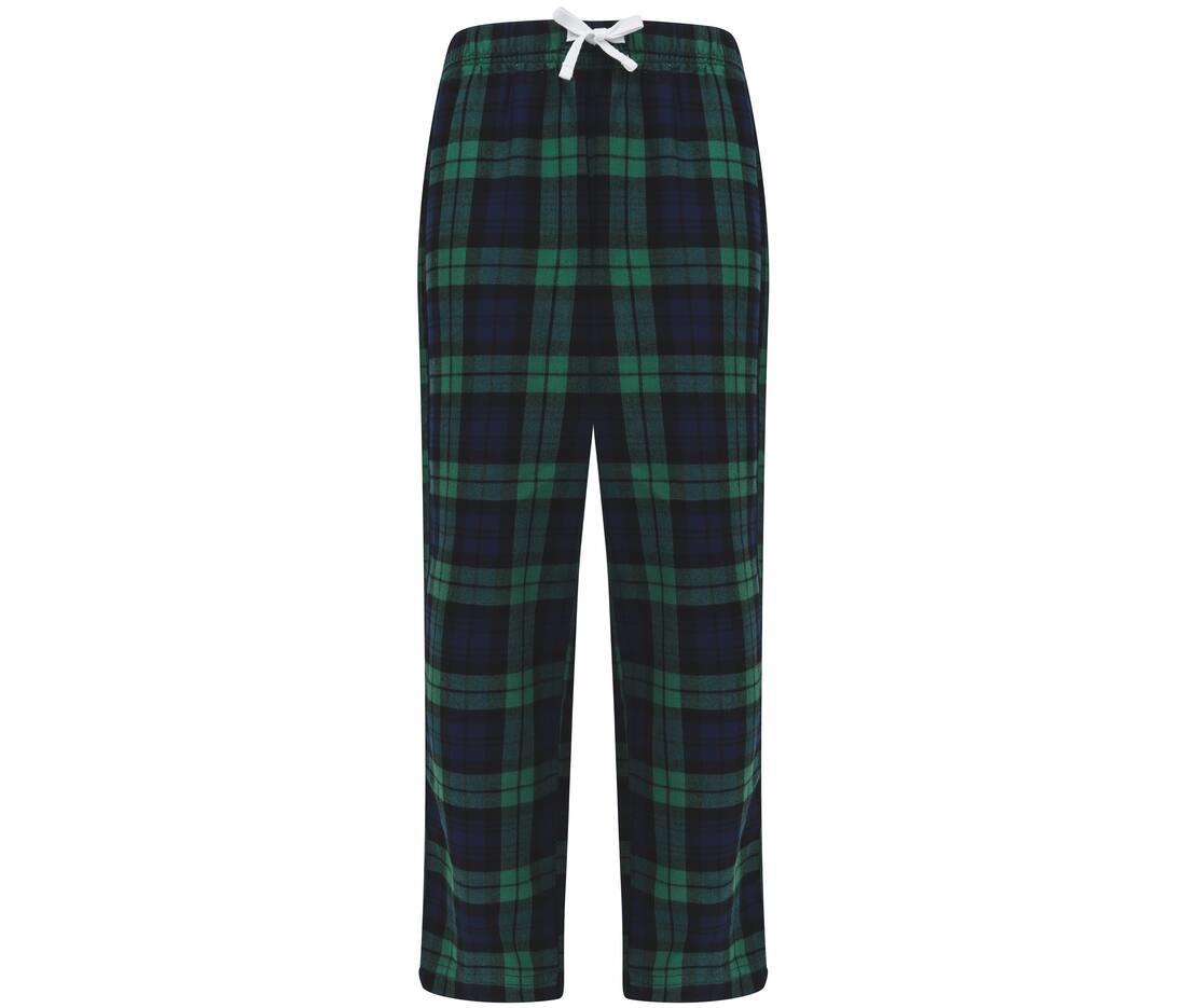 Skinnifit Mini Kids Tartan Lounge Trousers