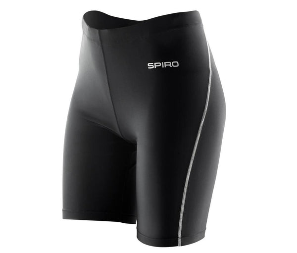 Spiro Womens Bodyfit Base Layer Shorts