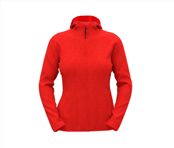 Stedman Lux Hooded Knit Fleece Jacket For Women