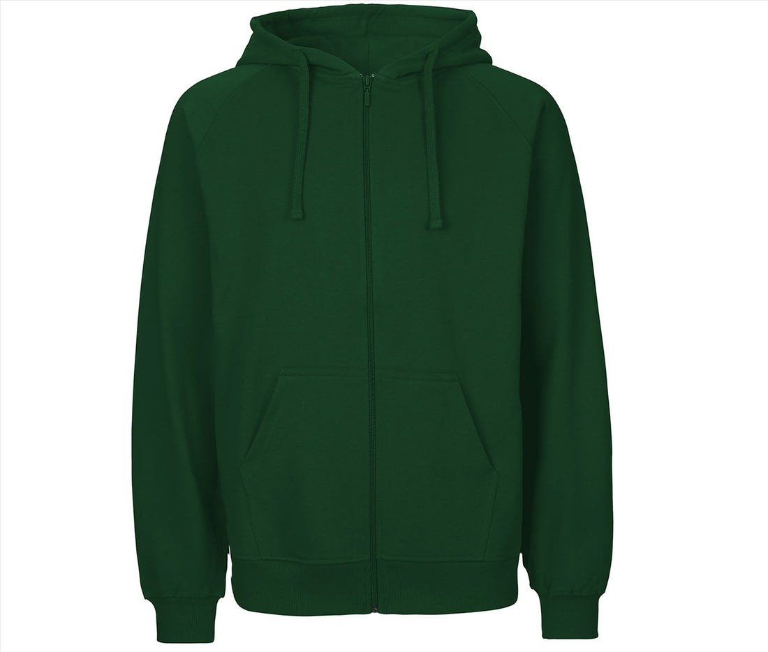 Tiger Unisex Cotton Hoodie With Zip