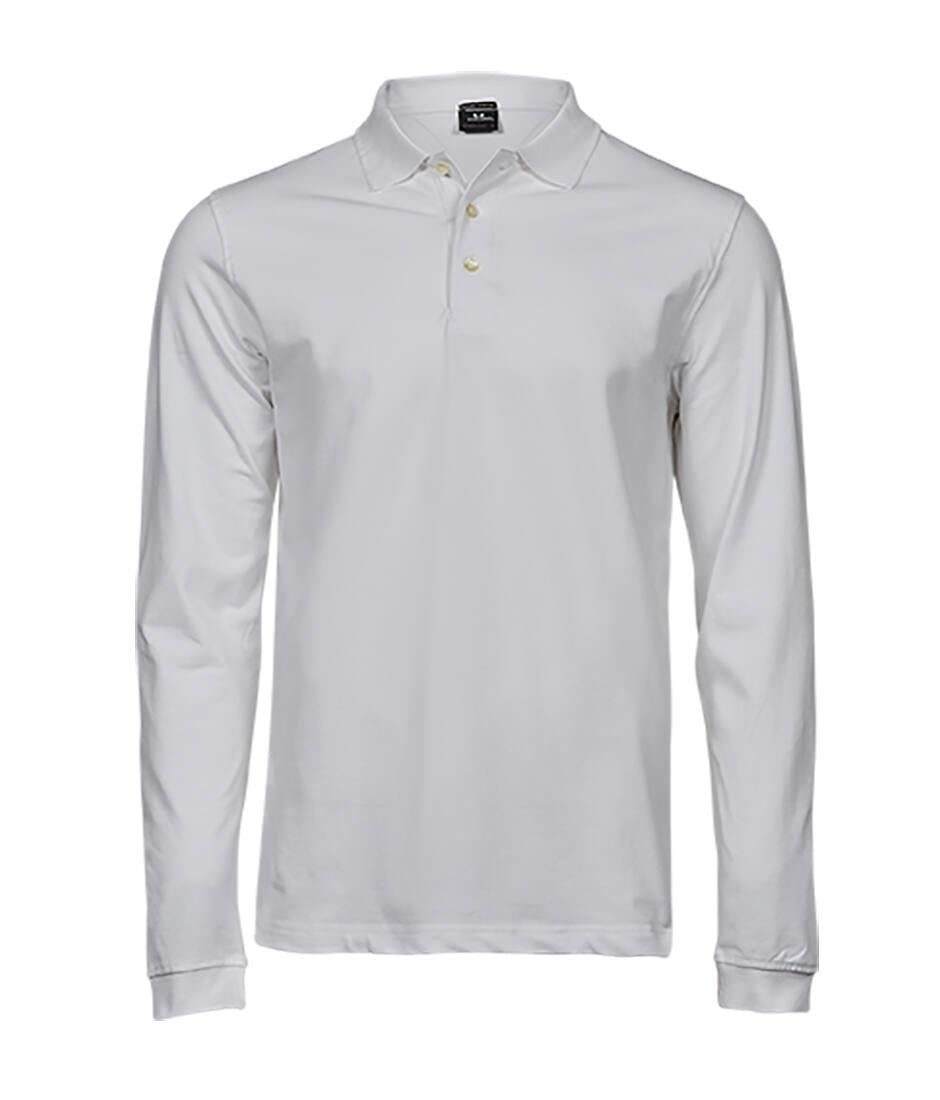 Tee Jays Luxury Stretch Long Sleeve Polo