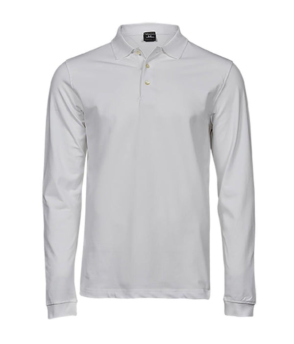Tee Jays Luxury Stretch Long Sleeve Polo