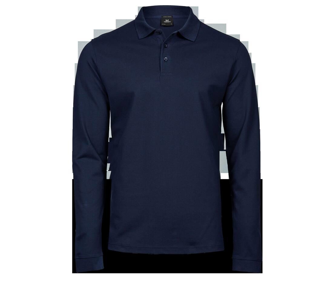 Tee Jays Luxury Stretch Long Sleeve Polo