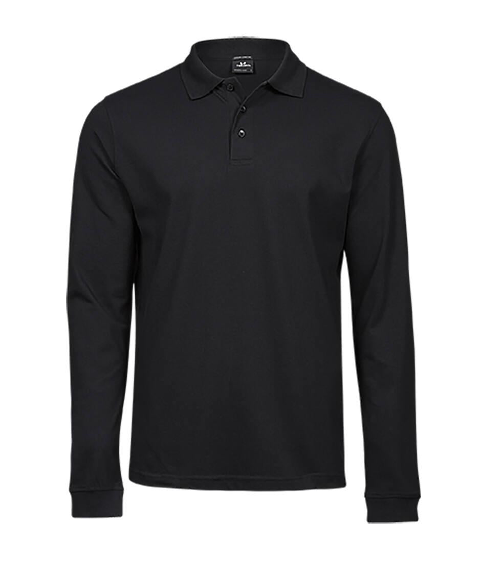 Tee Jays Luxury Stretch Long Sleeve Polo
