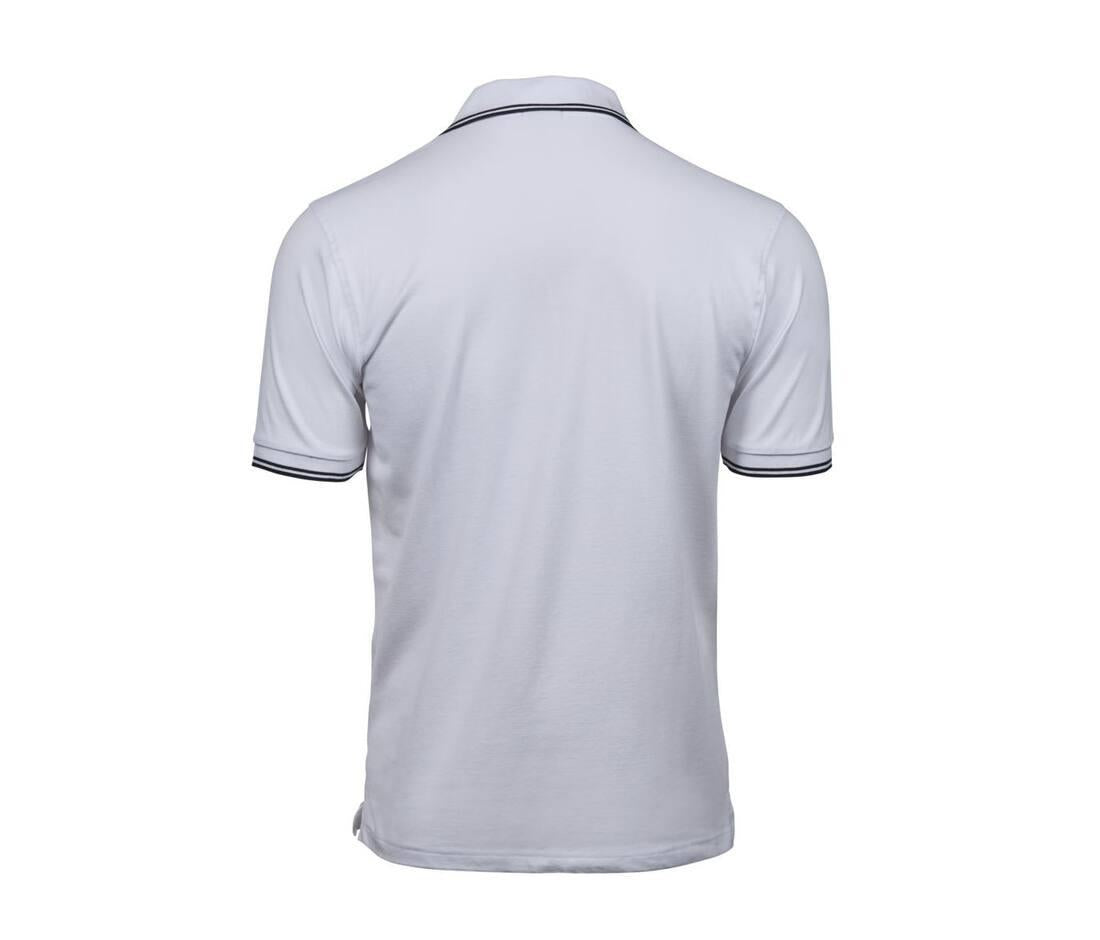 Tee Jays Luxury Stripe Stretch Polo