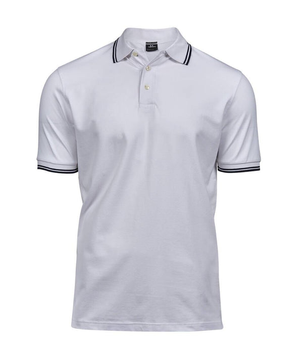 Tee Jays Luxury Stripe Stretch Polo
