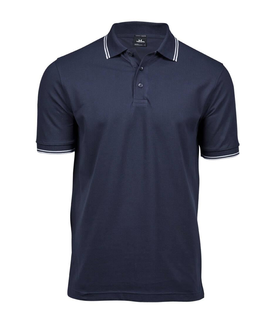 Tee Jays Luxury Stripe Stretch Polo