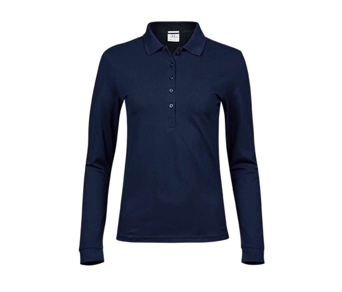 Tee Jays Ladies Luxury Stretch Long Sleeve Polo